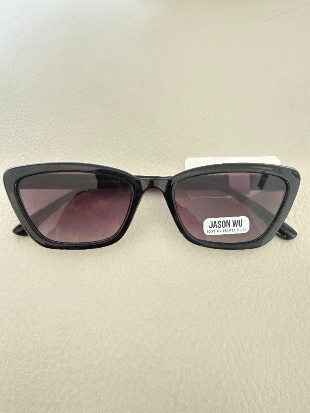 NWT JASON WU BLACK CAT EYE SUNGLASSES 100% UV PROTECTION DESIGNER STYLE EYEWEAR